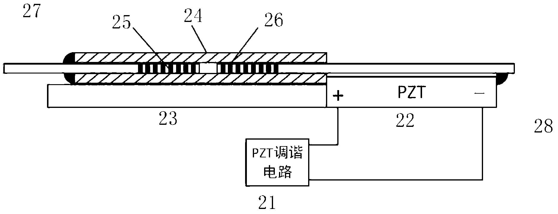 Tunable narrow-linewidth fiber laser based on interval tunable phase shift fiber gratings