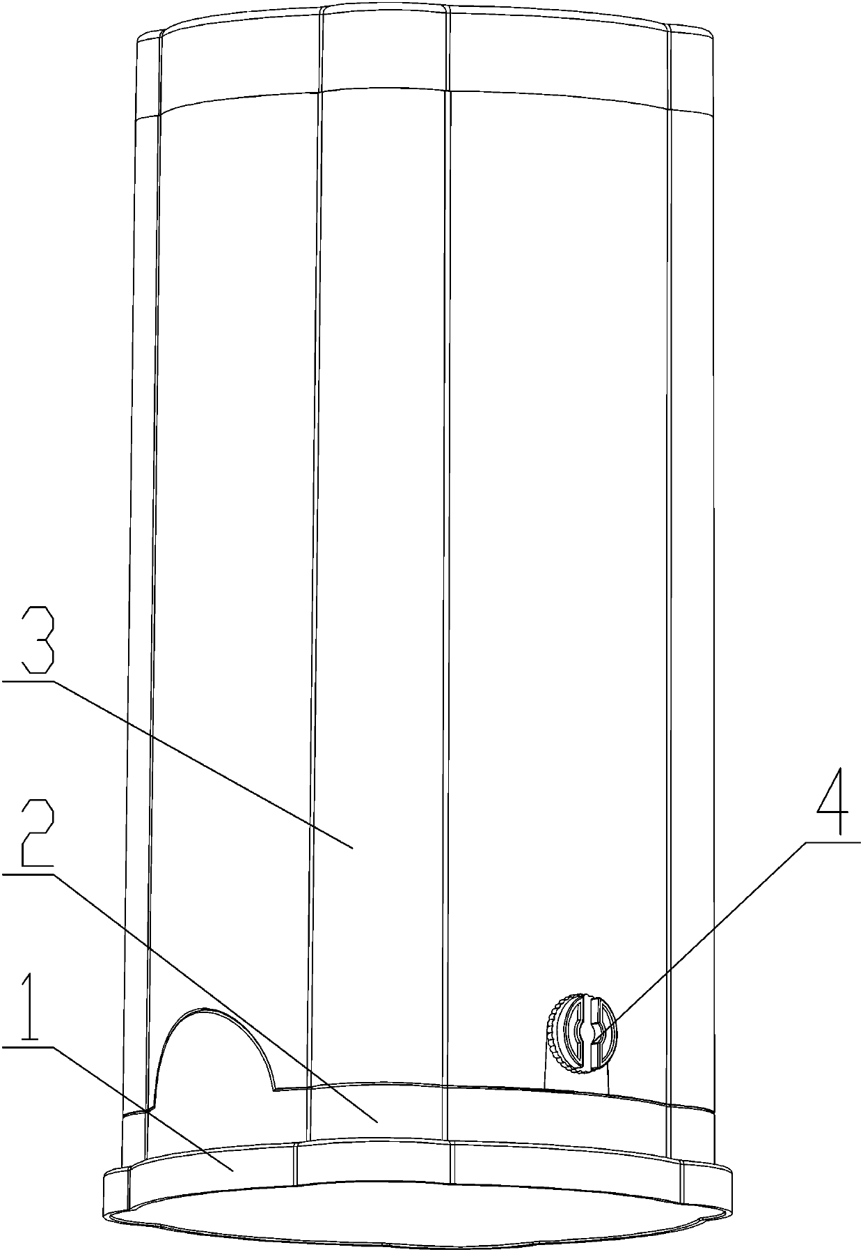 Anti-fake white spirit box and assembling and using method