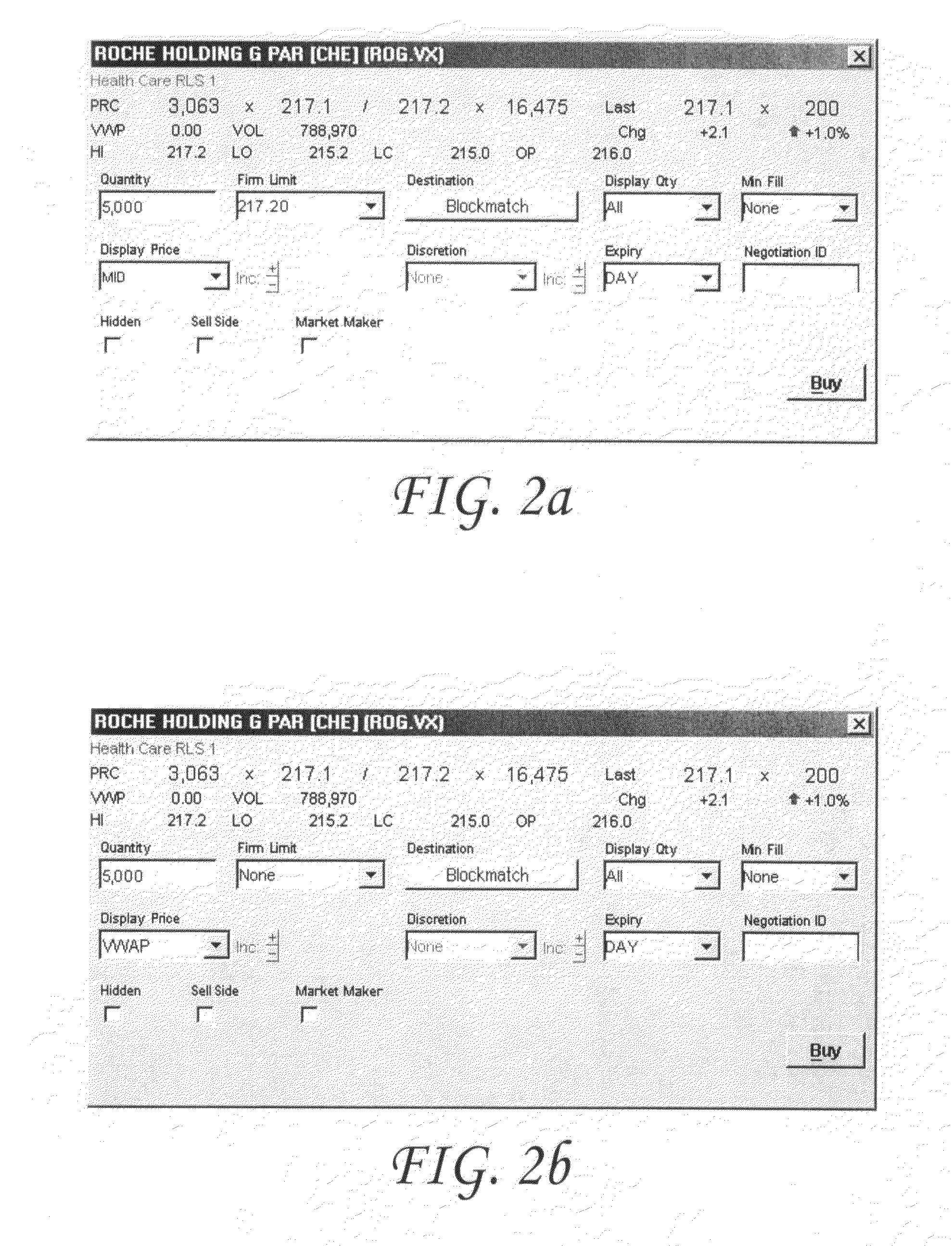 Anonymous block trade matching system