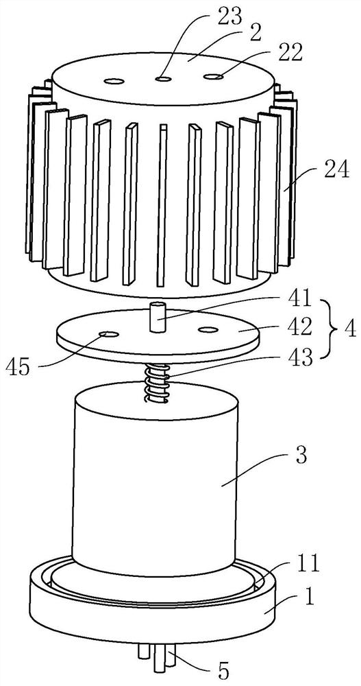 High-temperature-resistant electrolytic capacitor