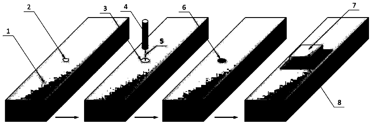 Ceramic micro-crack repairing method