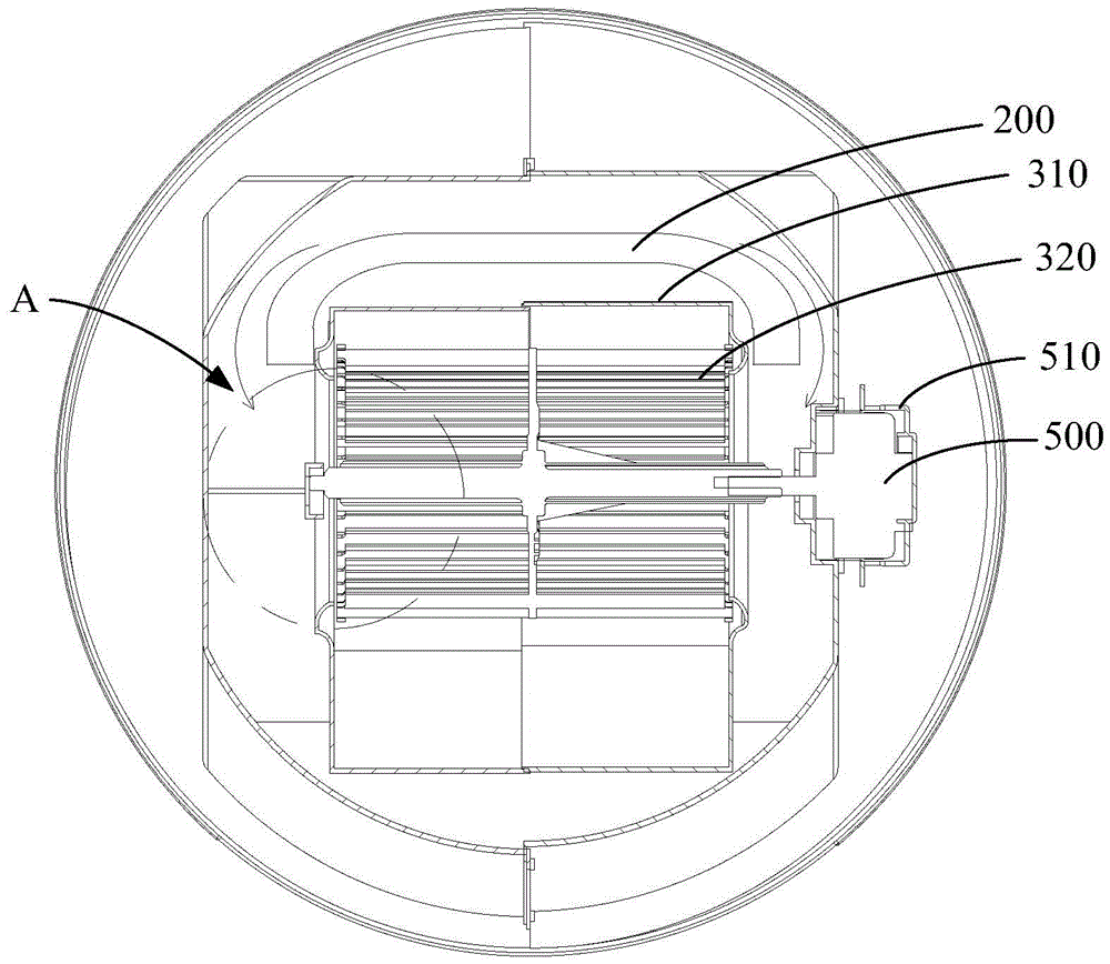 Wall-mounted type air-conditioner indoor machine and air conditioner