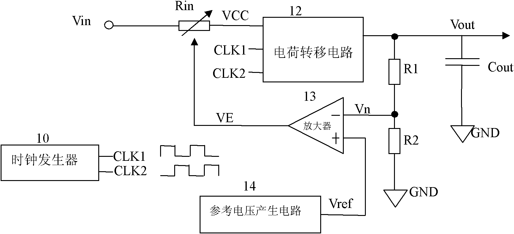 Charge pump and working method thereof