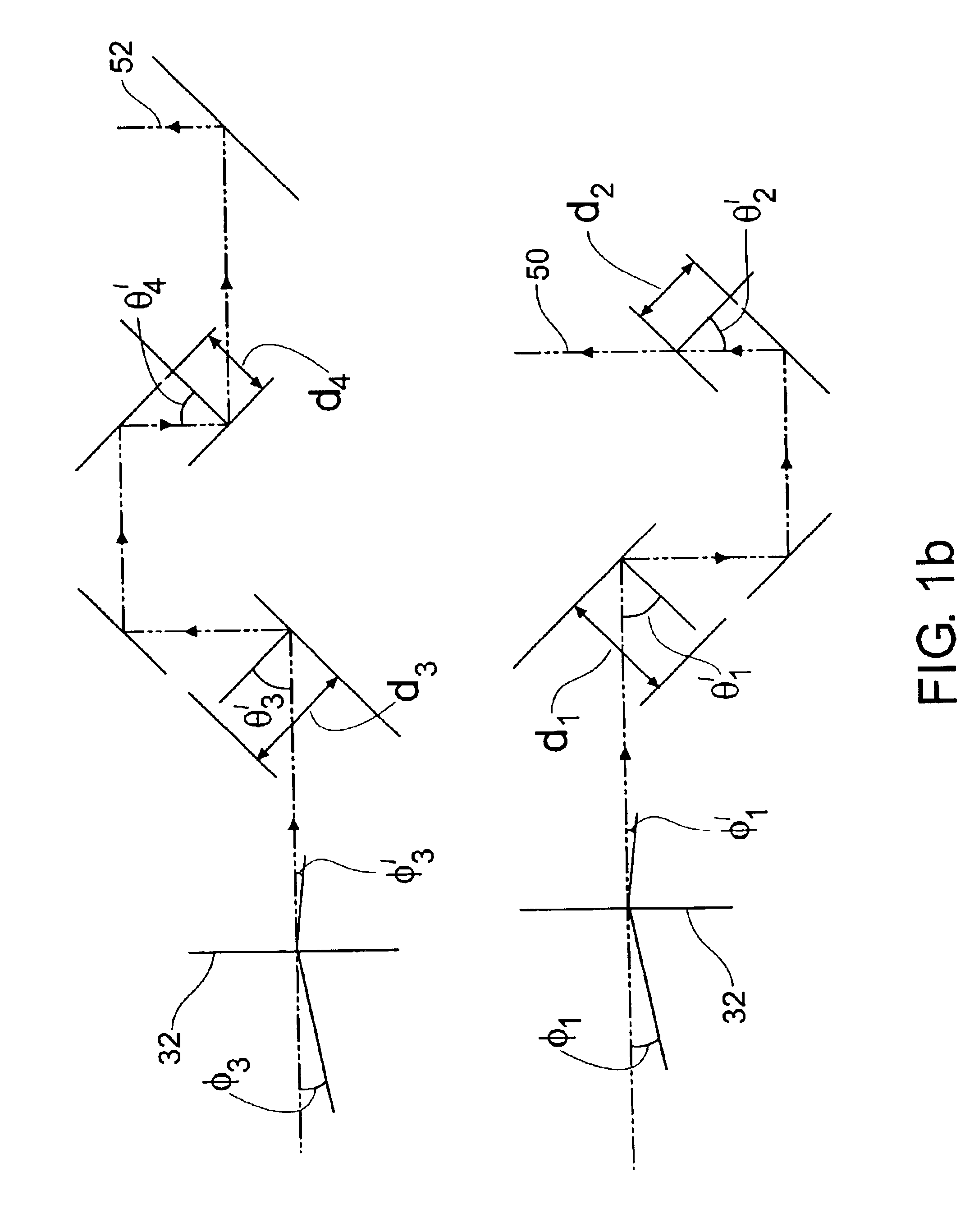 Interferometers for measuring changes in optical beam direction