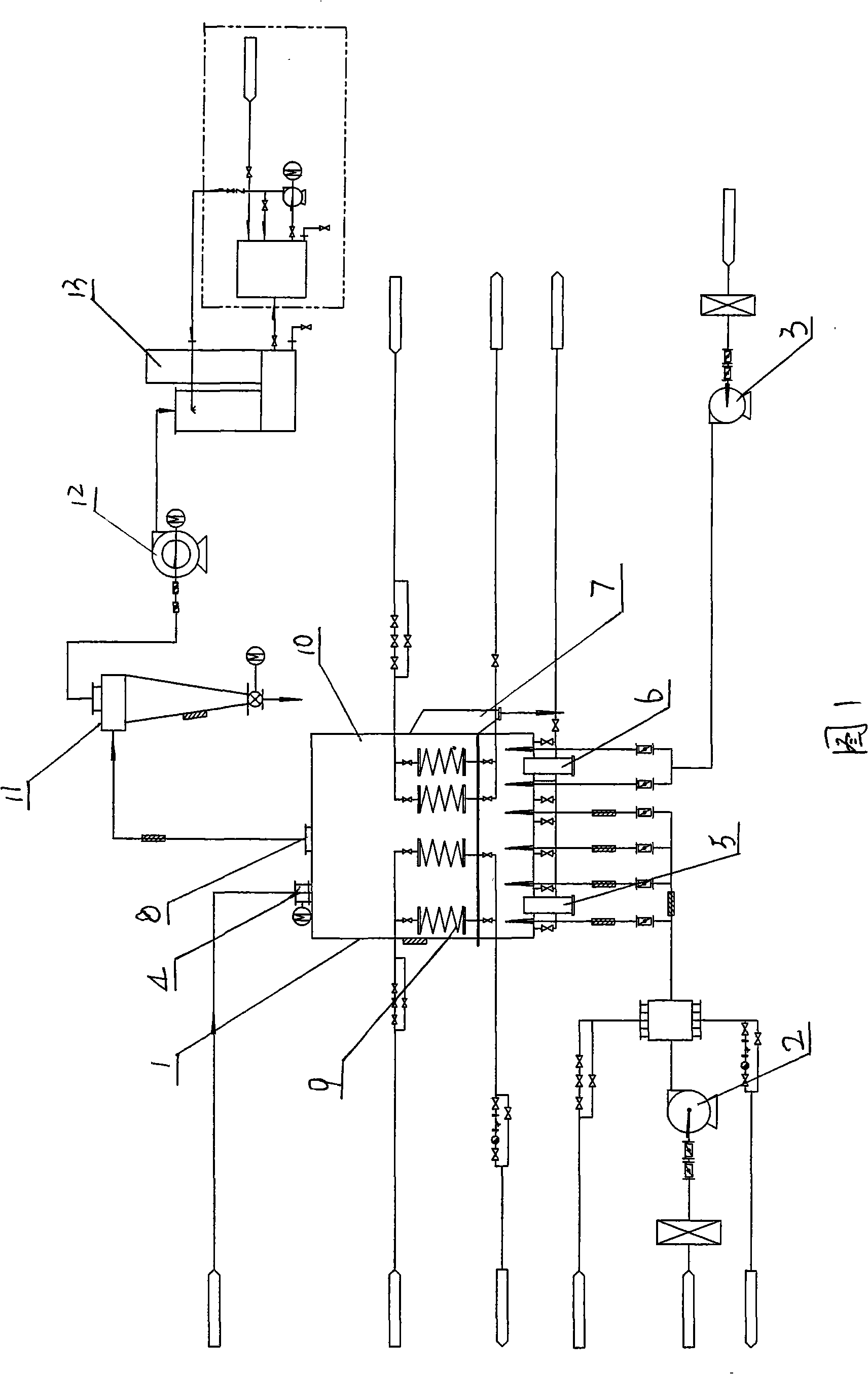 Method for making nitre and drying and drying apparatus thereof