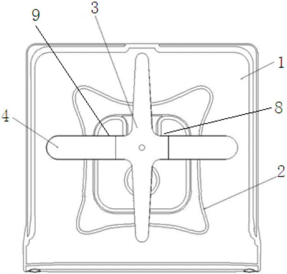 Retractable spraying arm for dishwasher and dishwasher