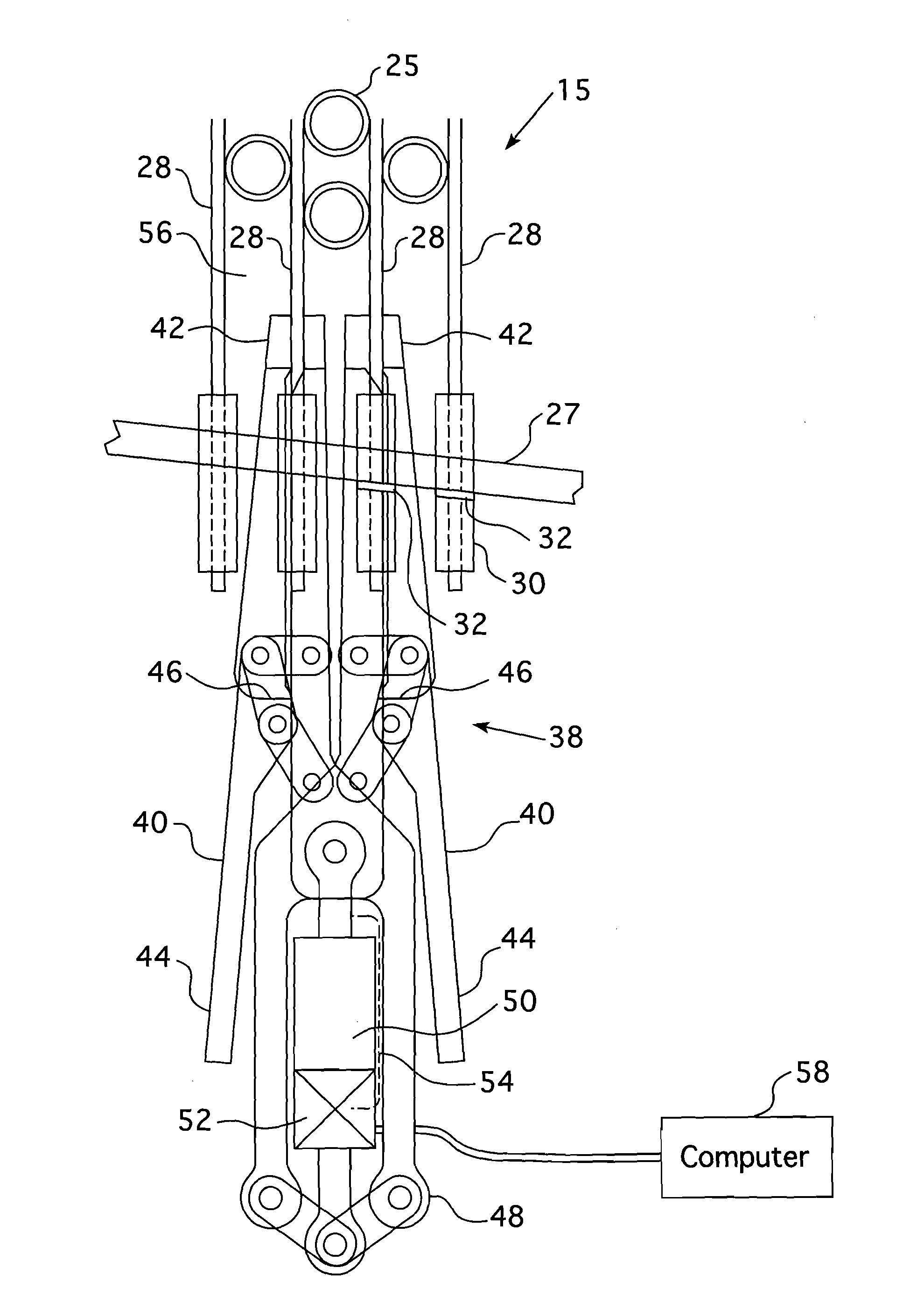 Anti-vibration bar clamping tool