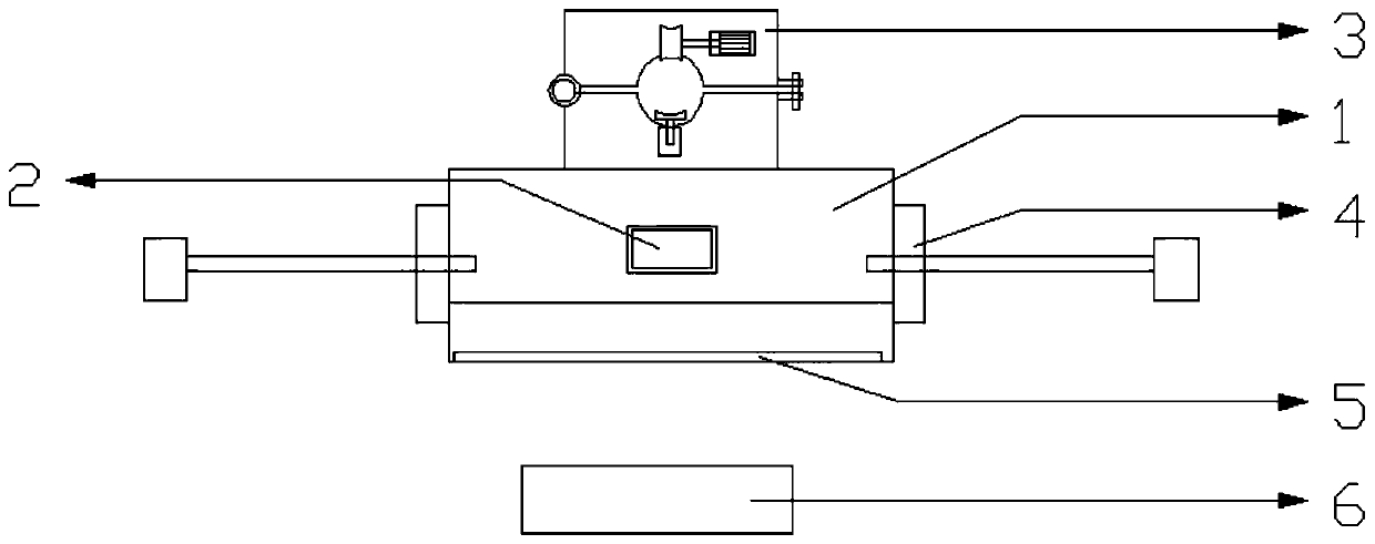 Shockproof hammer for electric power line