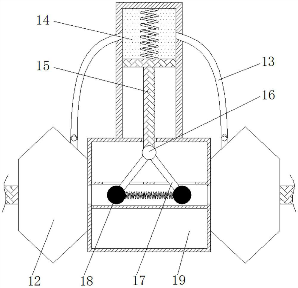 Water-cooling heat dissipation device for CPU heat dissipation and water leakage prevention