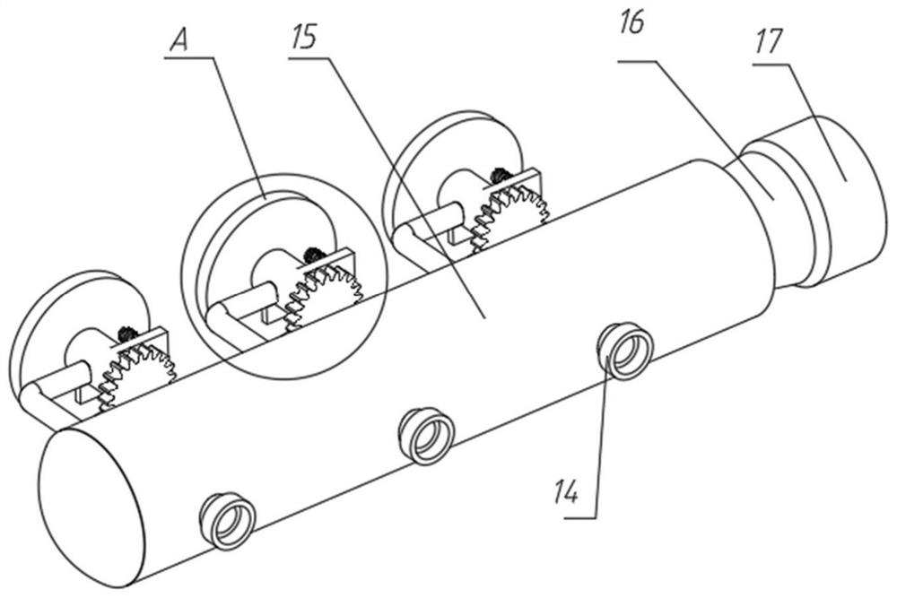 Lapping and plastering all-in-one machine based on complex spraying technology and using method thereof