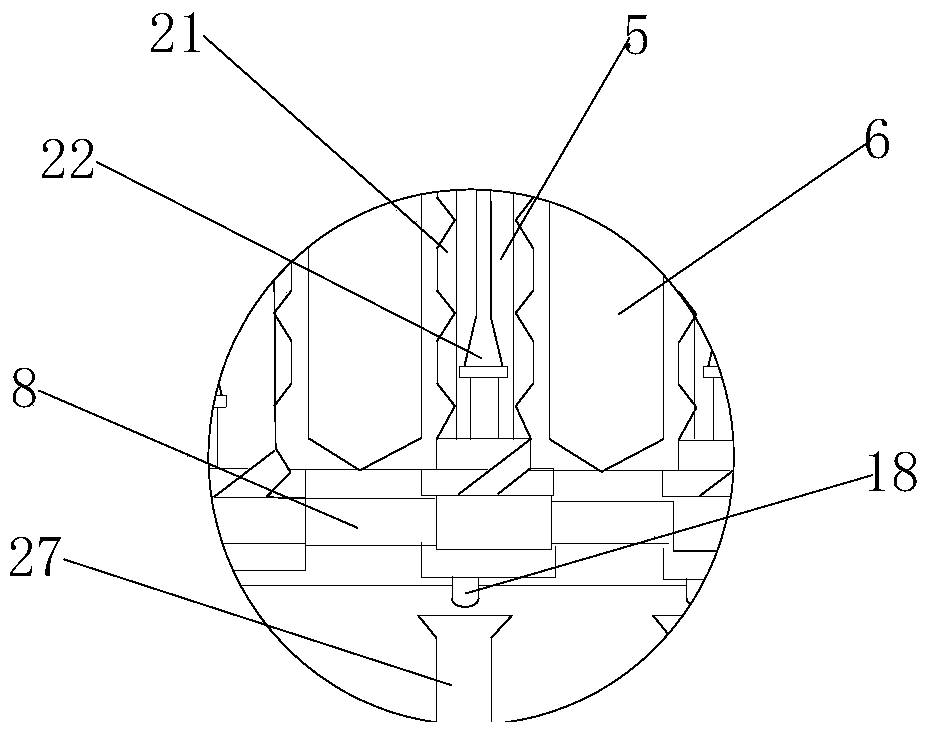 High sludge drying dehydration device and using method thereof