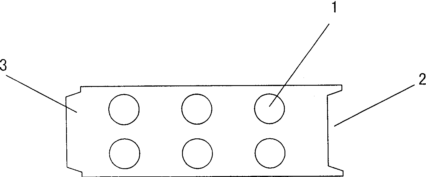 Cement reinforced composite heat preservation brickwork and its production method