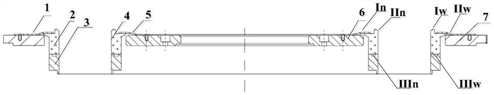 A high-power Hall thruster discharge chamber assembly based on flexible connection