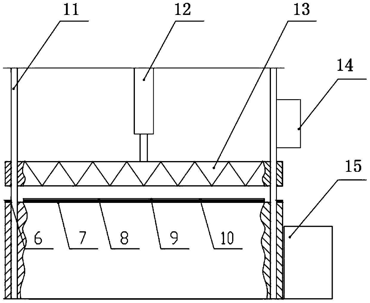 Efficient flat pressing type cold transfer printing machine and process