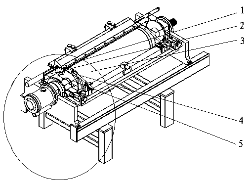 Ink splash and printing watermark preventing device of gravure printing machine