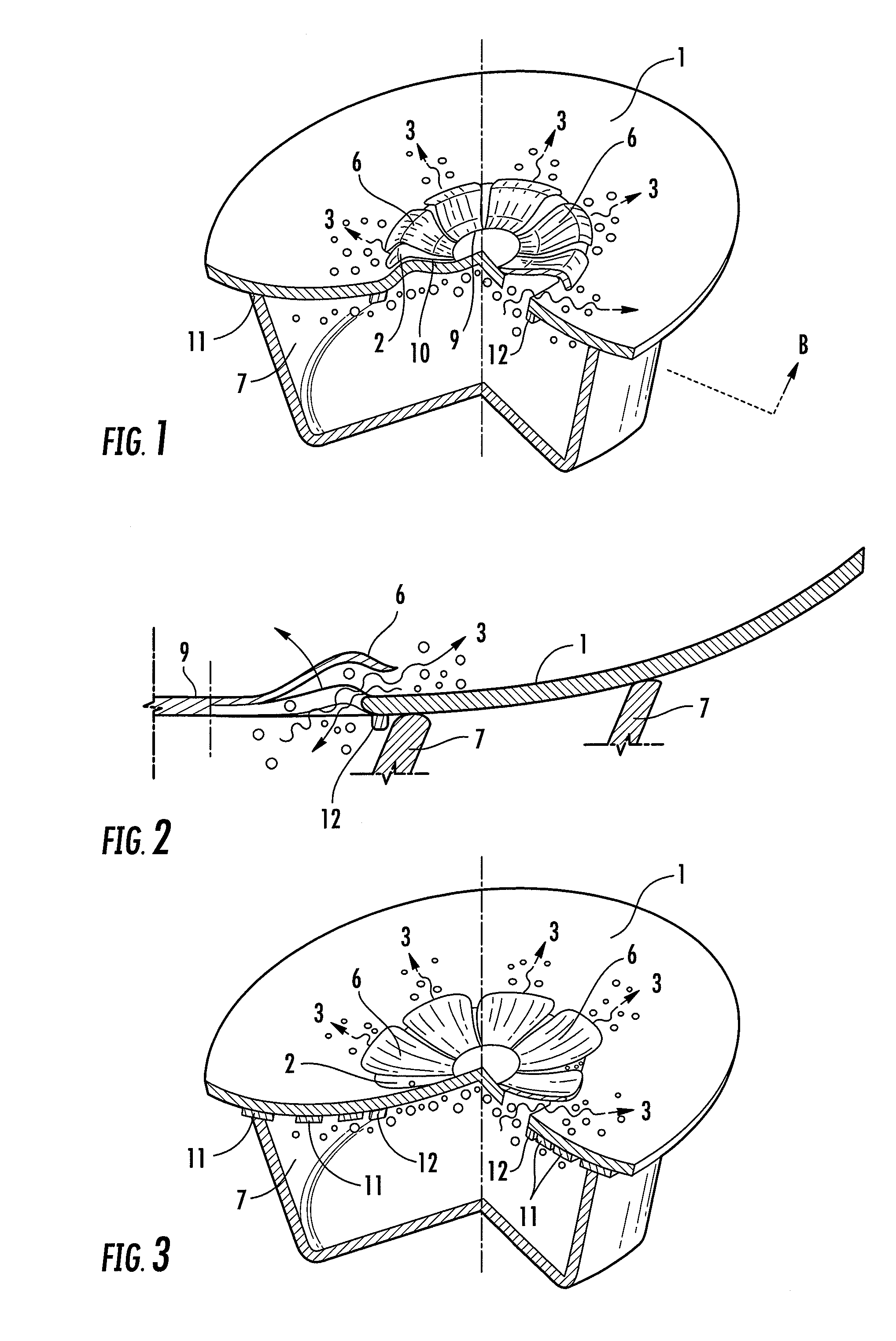 Cooking vessel top to prevent boil over of liquids