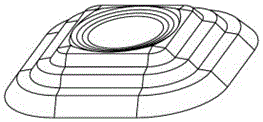 led multi-faceted light emitting plane light source