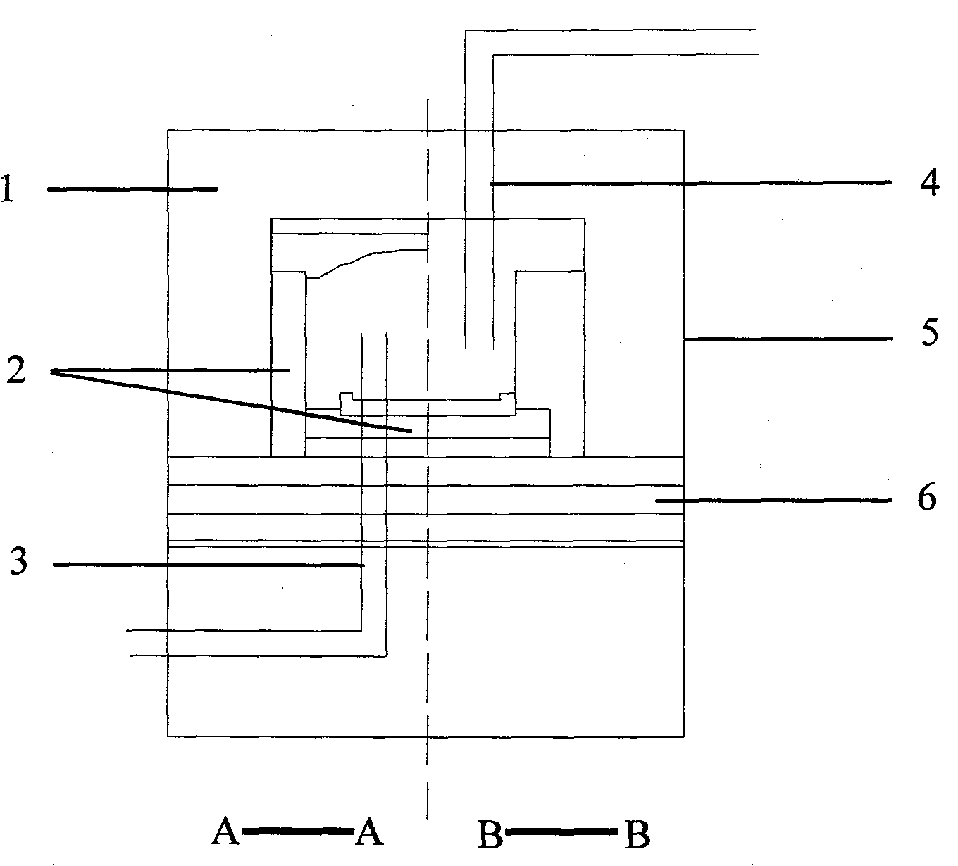 Full fiber ceramic body glue discharging method and kiln