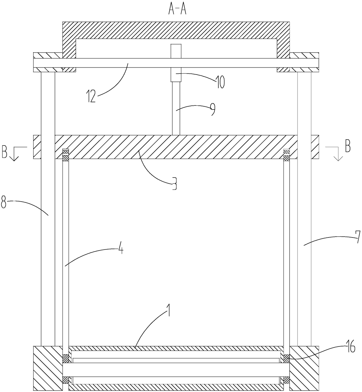 LED lamp bracket convenient to store