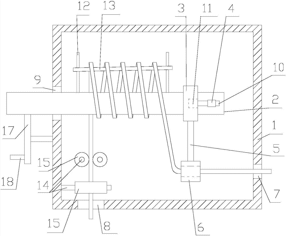 A junction box capable of flexibly receiving and releasing wires