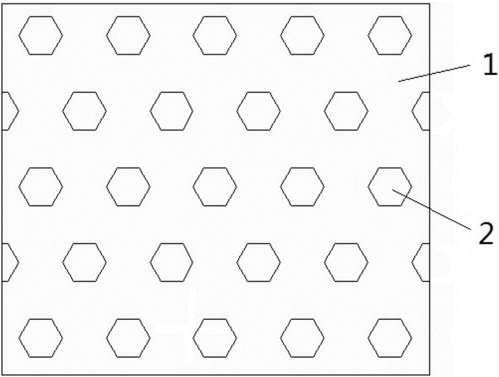 Film-substrate micro-through-hole-array biochip and preparation method thereof