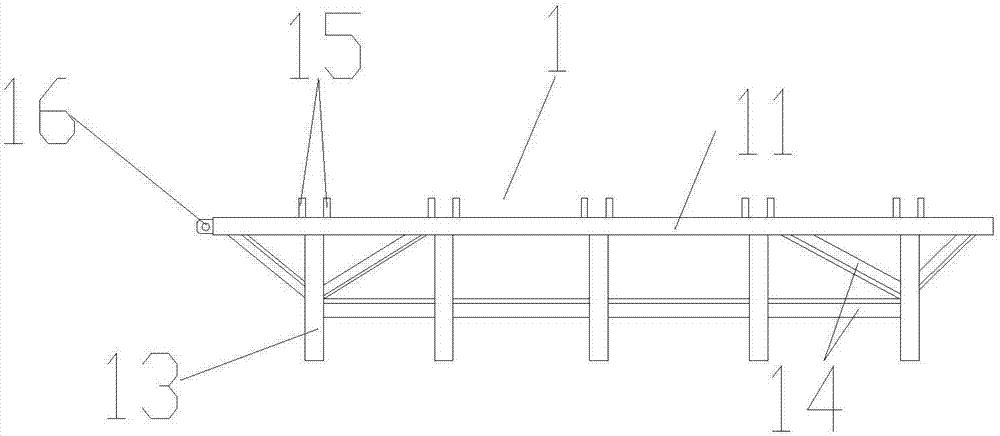 Split integral installation method of polar plate of electric dust remover