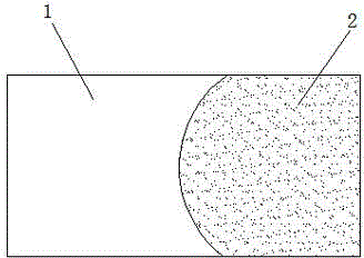 Lining brick structure for cooling section of coke dry quenching furnace and building method