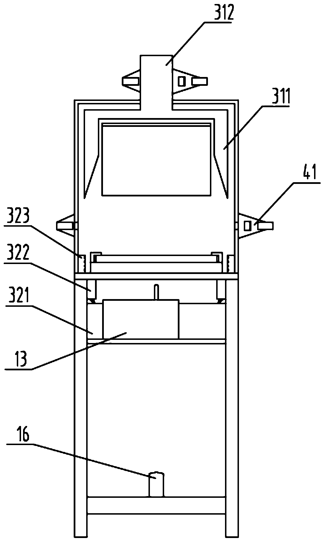 A system and method for testing critical heat radiation flux of paving materials