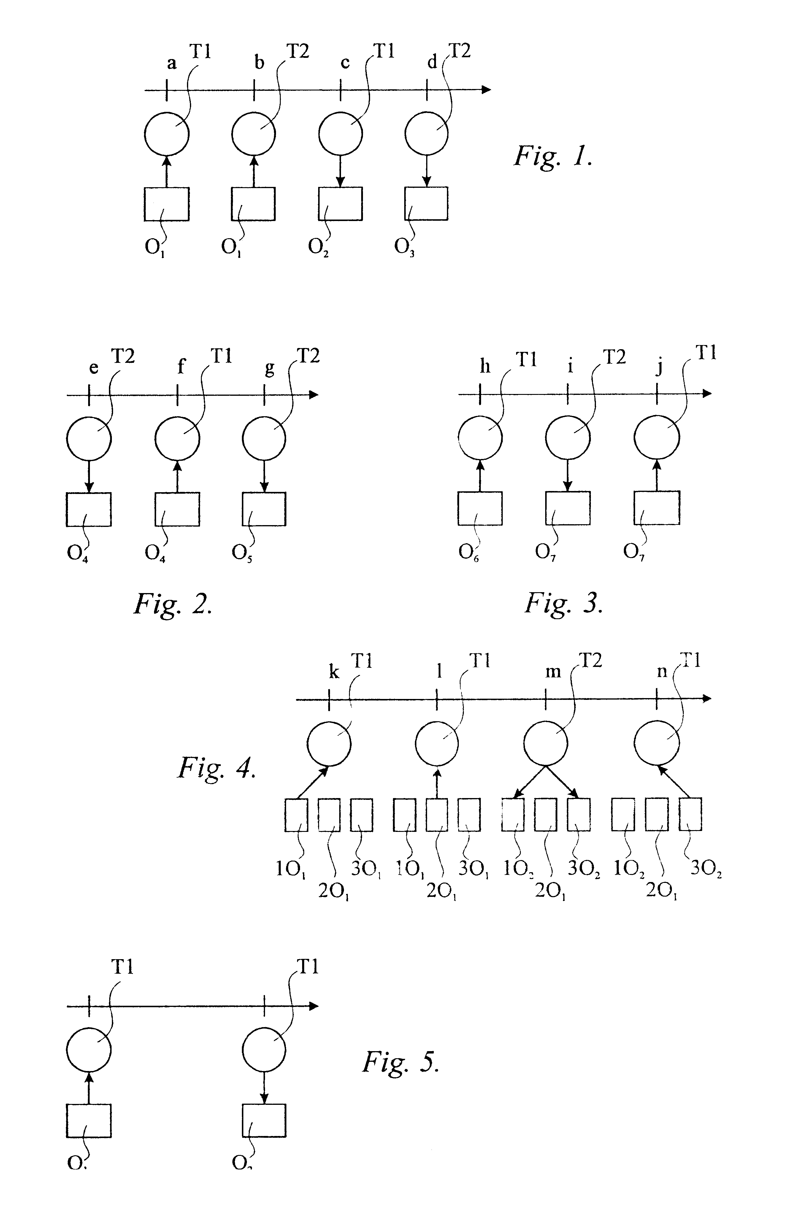 Database transaction with locking in two phases and multiple versions of objects