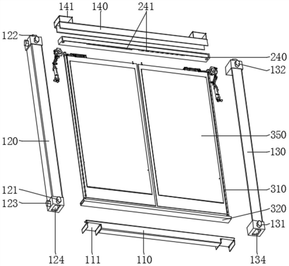 Multifunctional periphery variable wall mechanism of fabricated building