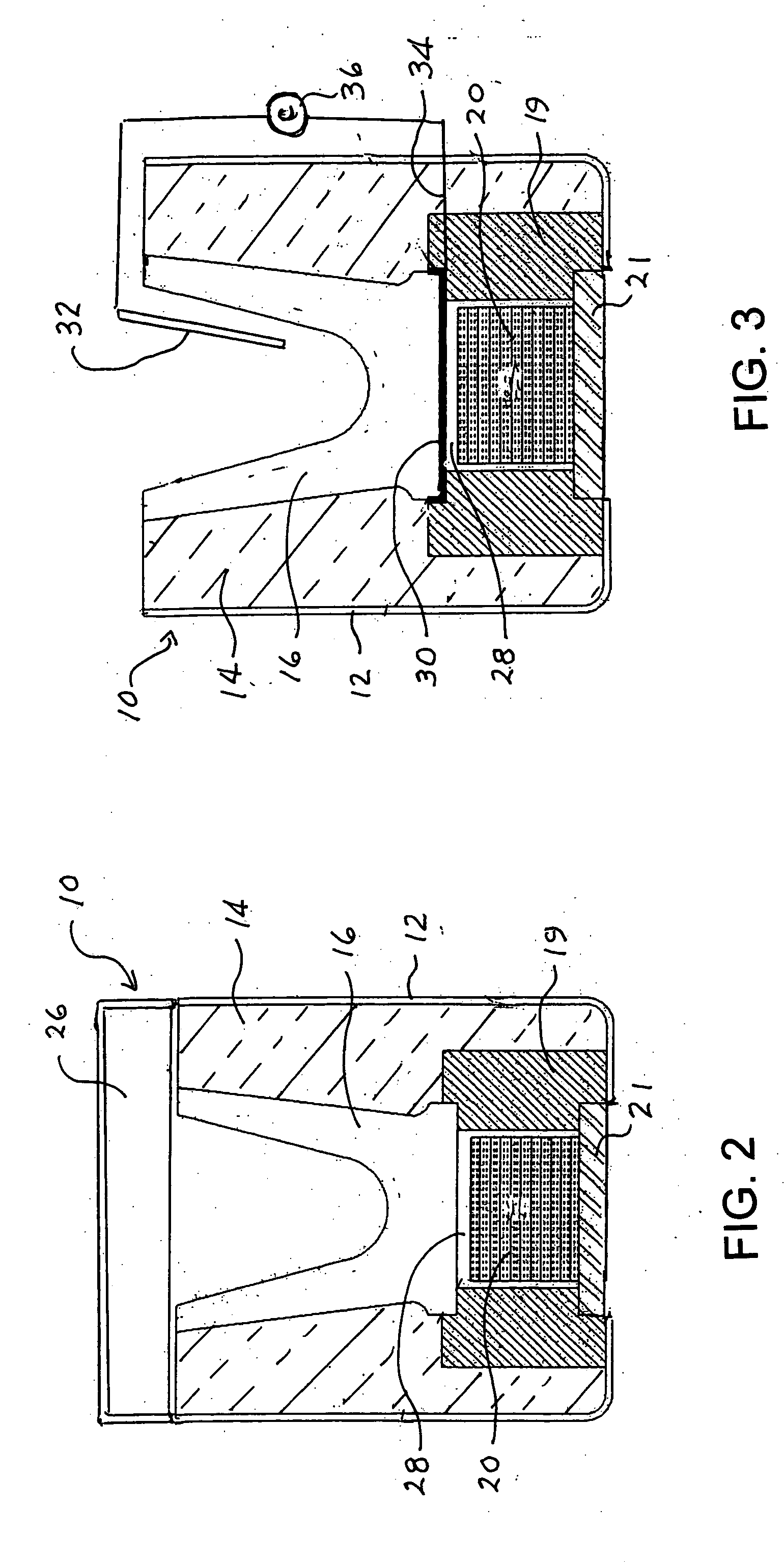 Heated trough for molten metal