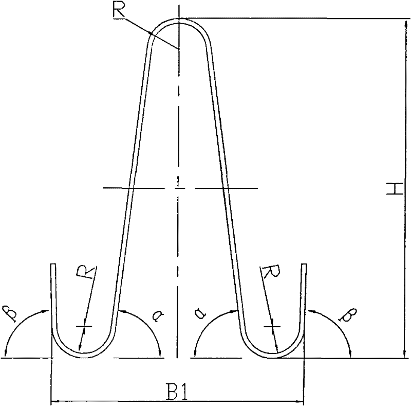 Continuous roll cold bending forming method for stainless steel corrugated plates