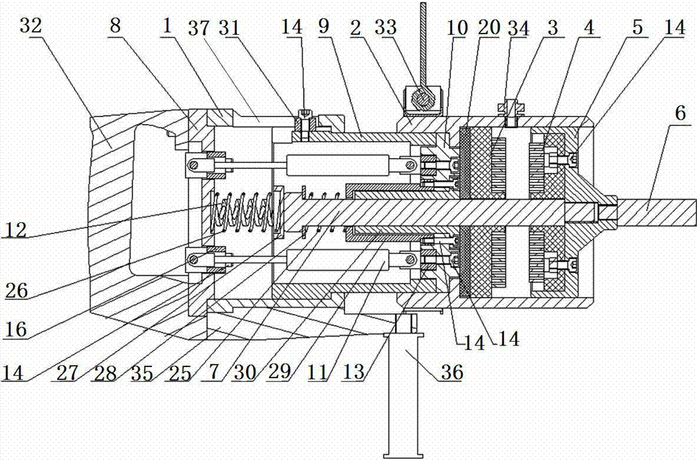 Portable double-coil electromagnetic riveting device