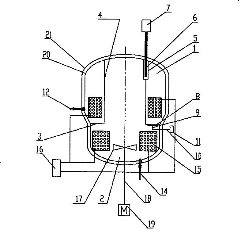 Prepolycondensating reactor device