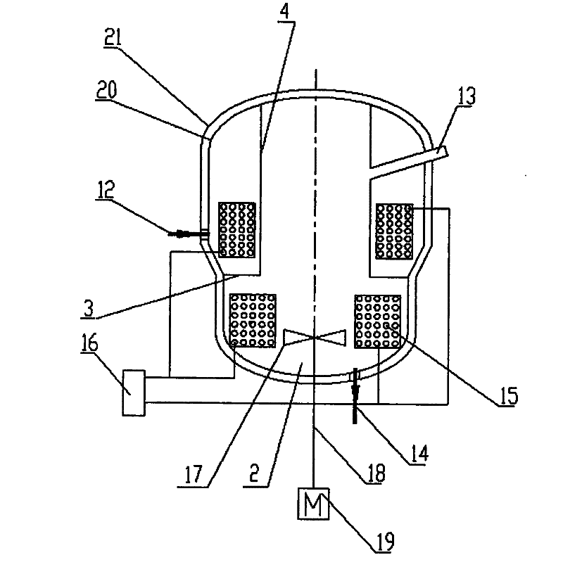 Prepolycondensating reactor device