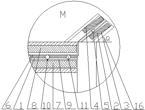 Self-aligning permanent magnet magnetic bearing