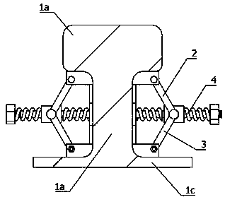 Low-noise damping iron rail