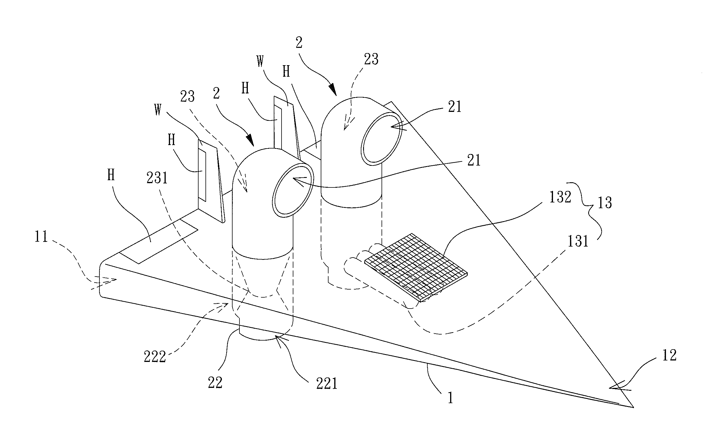 Eddy Carrier Type Wind Power Collection Device