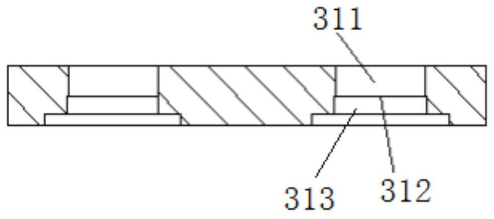 A rectangular electrical connector potting equipment and potting method