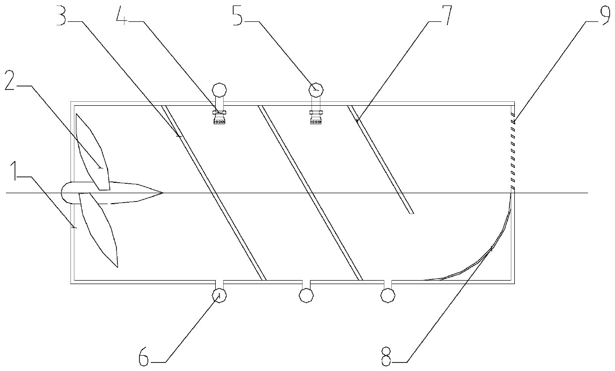 Underground dust removal device and operation method