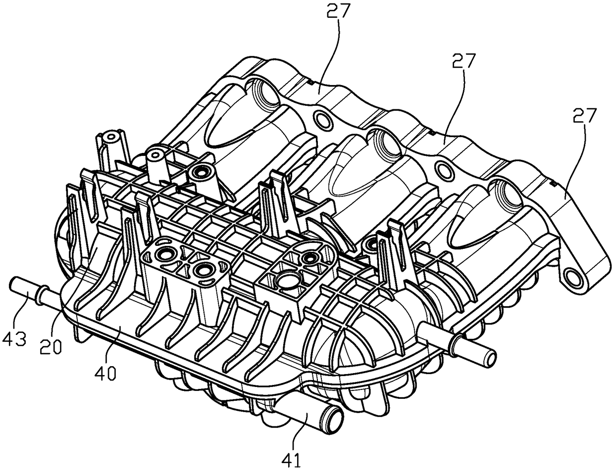 Engine intake manifold and engine