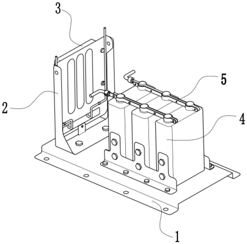 New energy vehicle battery module