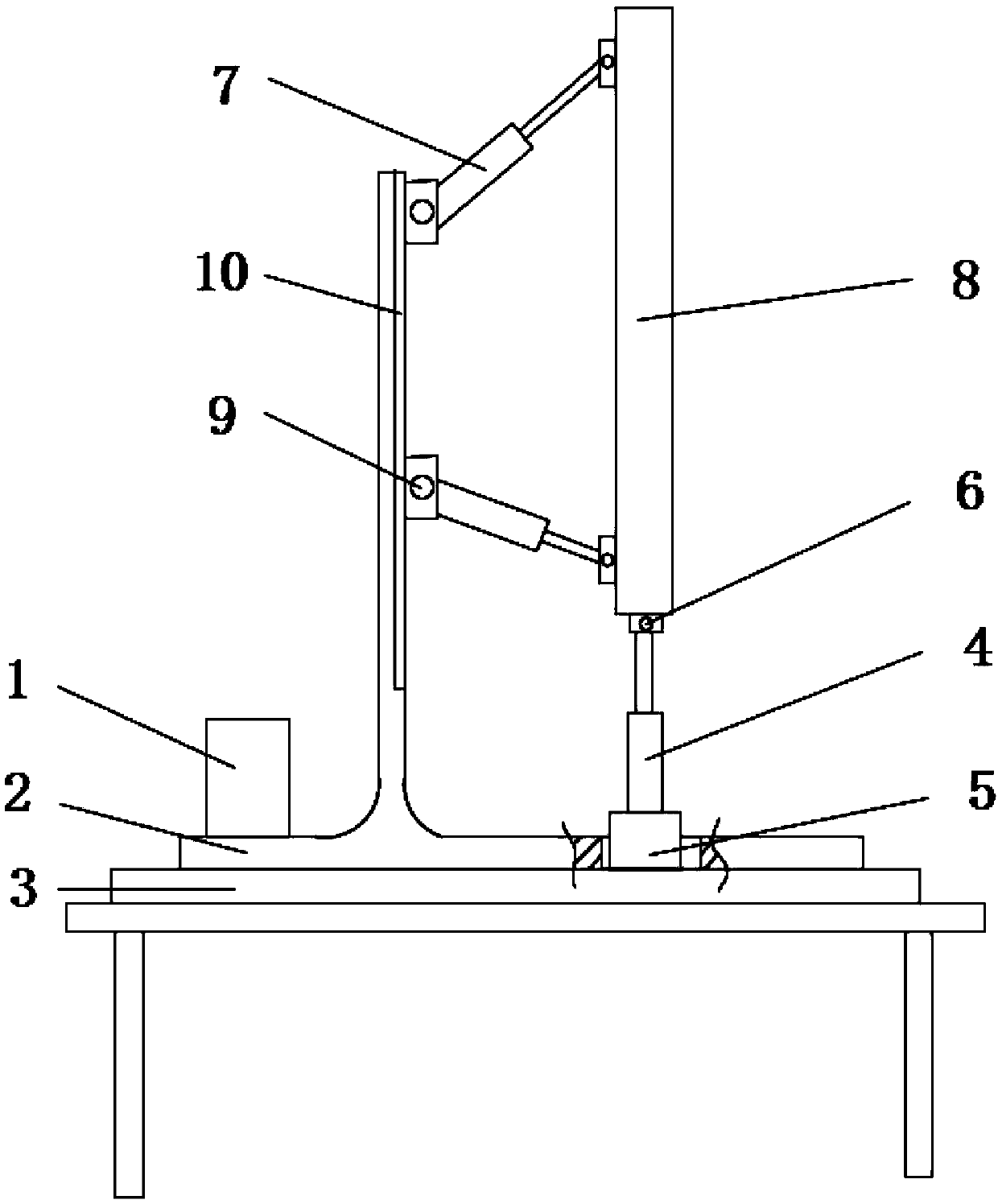 Display space position adjusting device