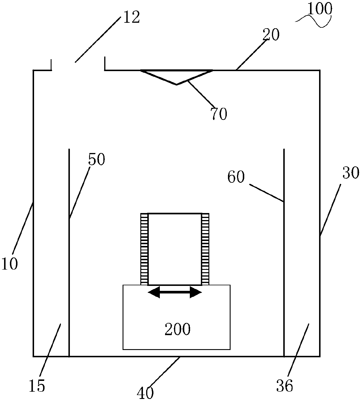 Optical trap system for point source transmittance test