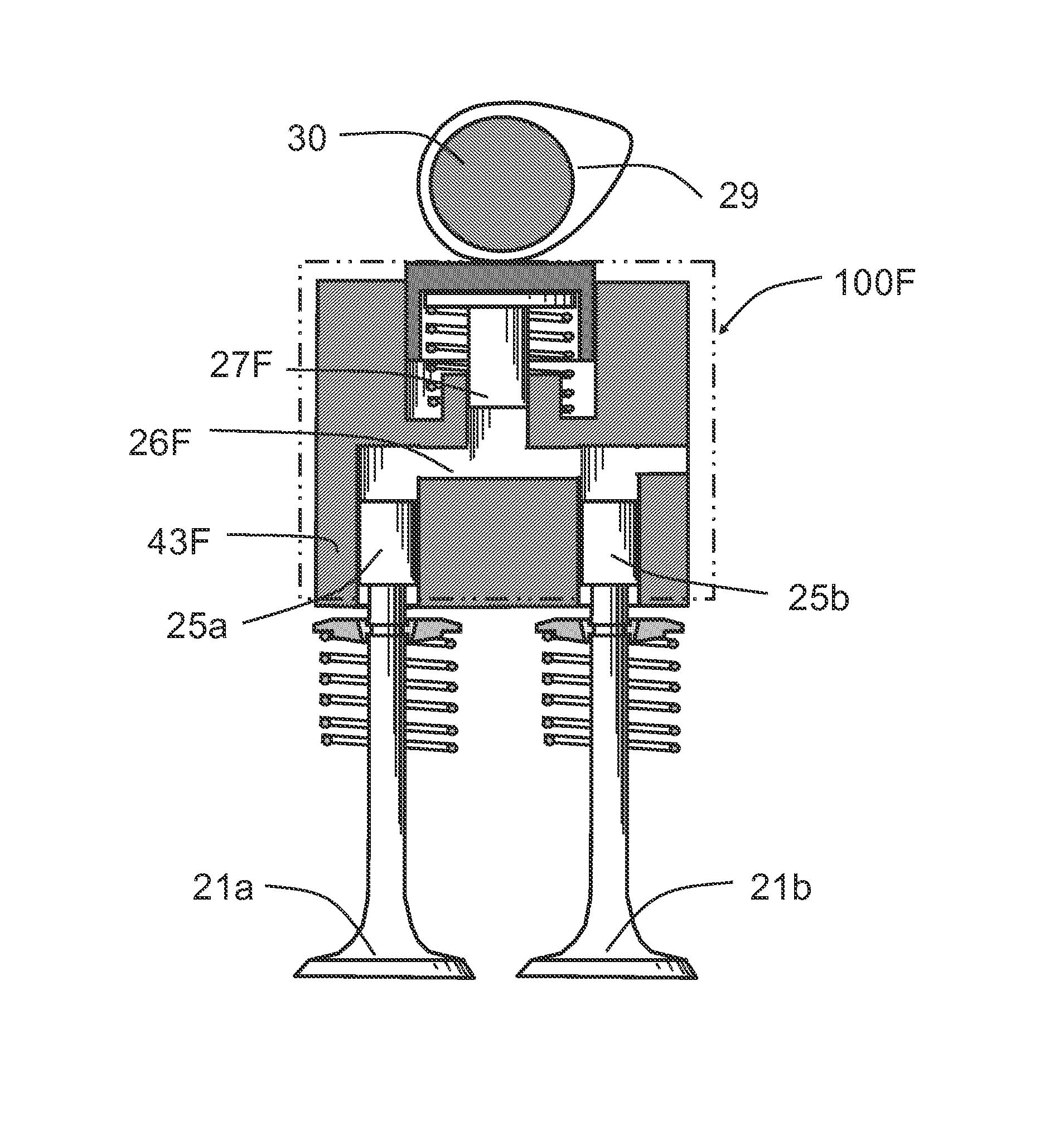 Engine valve actuation system