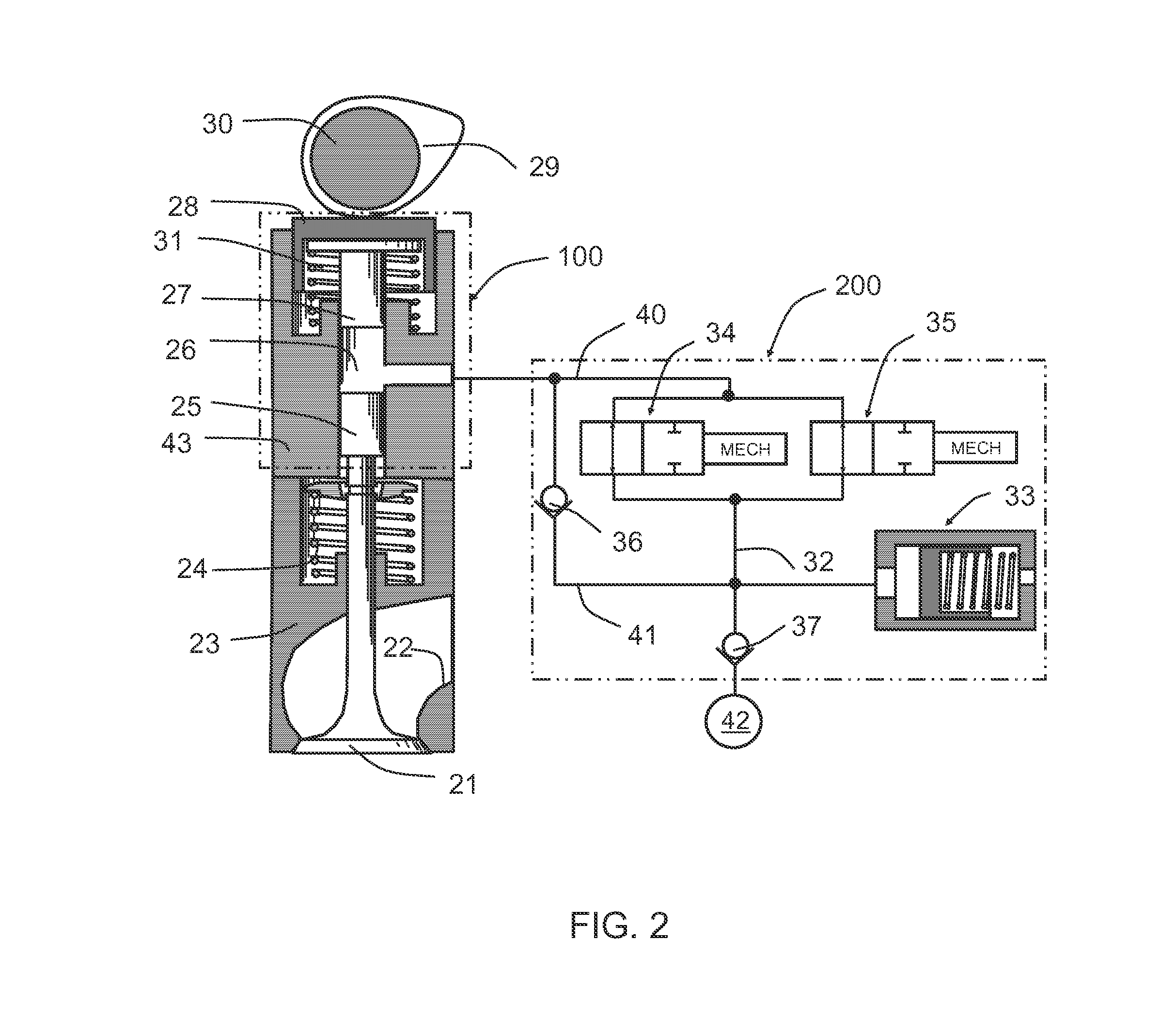 Engine valve actuation system