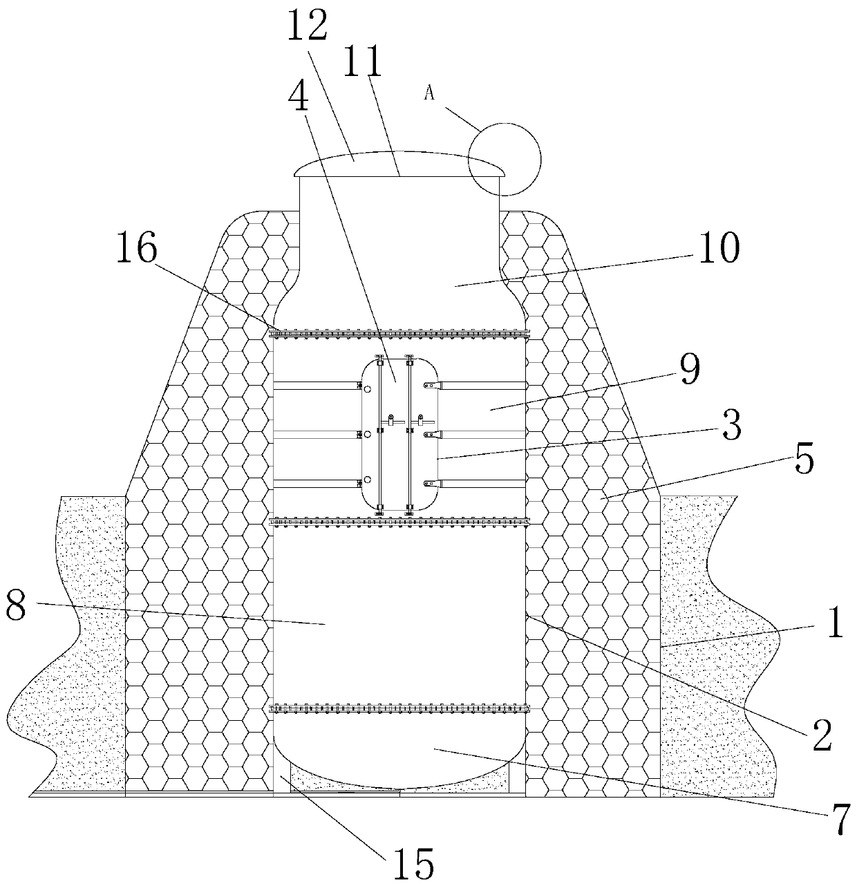 Movable explosive magazine with favorable anti-explosion performance