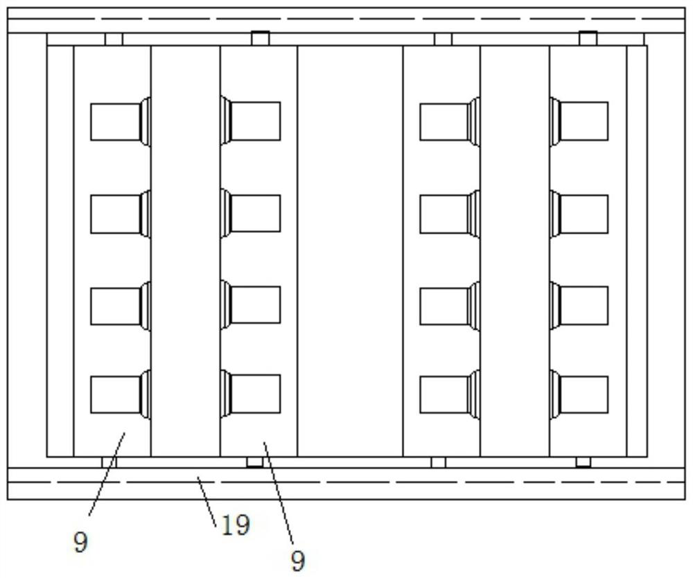 Forming device of novel rubber spherical hinge mold opening mode and opening method of novel rubber spherical hinge mold opening mode