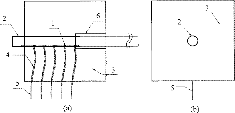 Test method for measuring bond stress between reinforcing steel bars and concrete