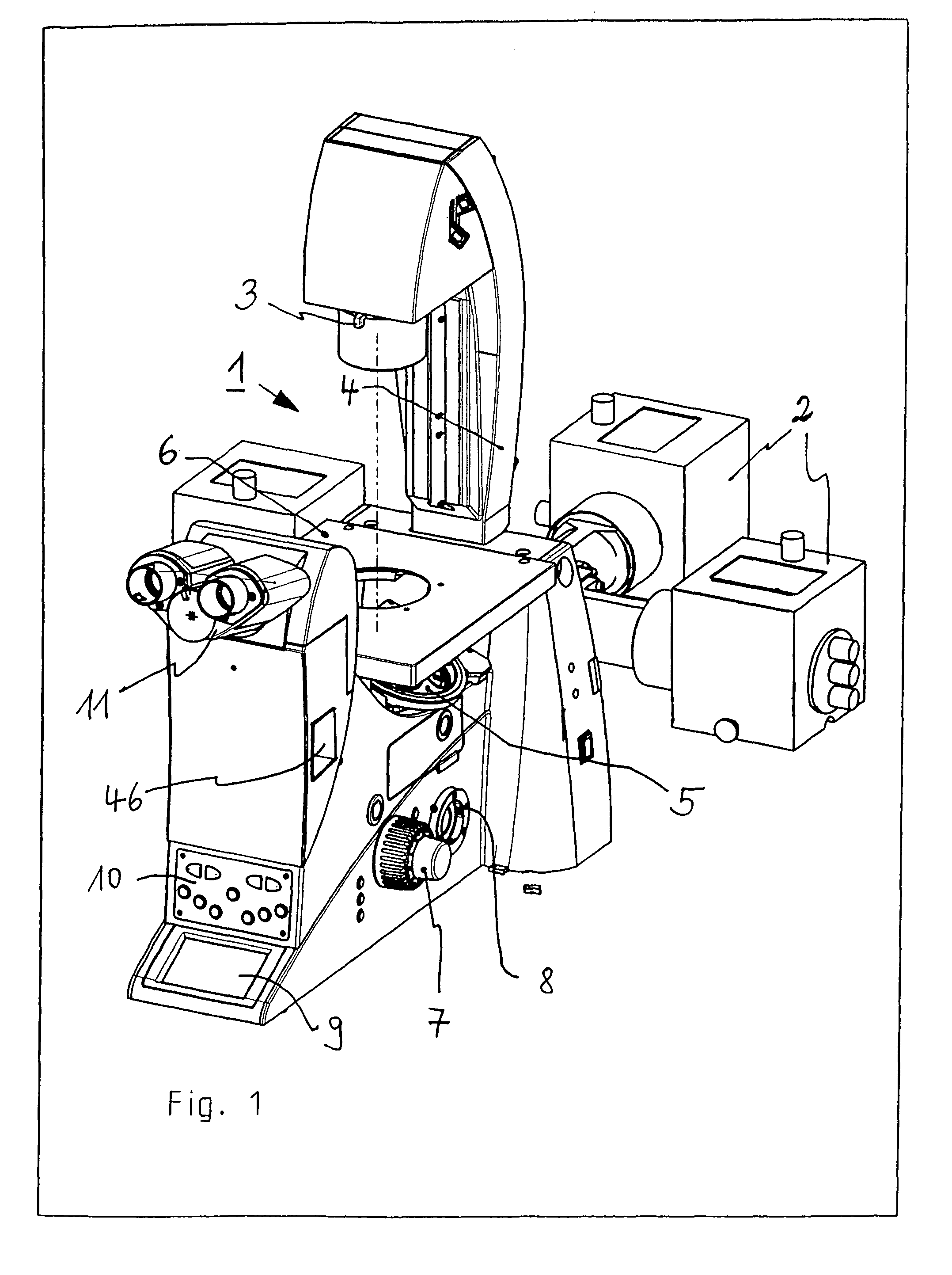 Inverted microscope for high-contrast imaging